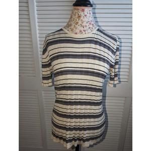 Geoffrey Beene vintage silk knit t-shirt